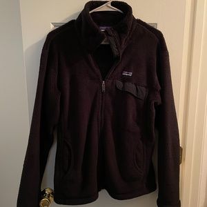 Black Patagonia full zip jacket